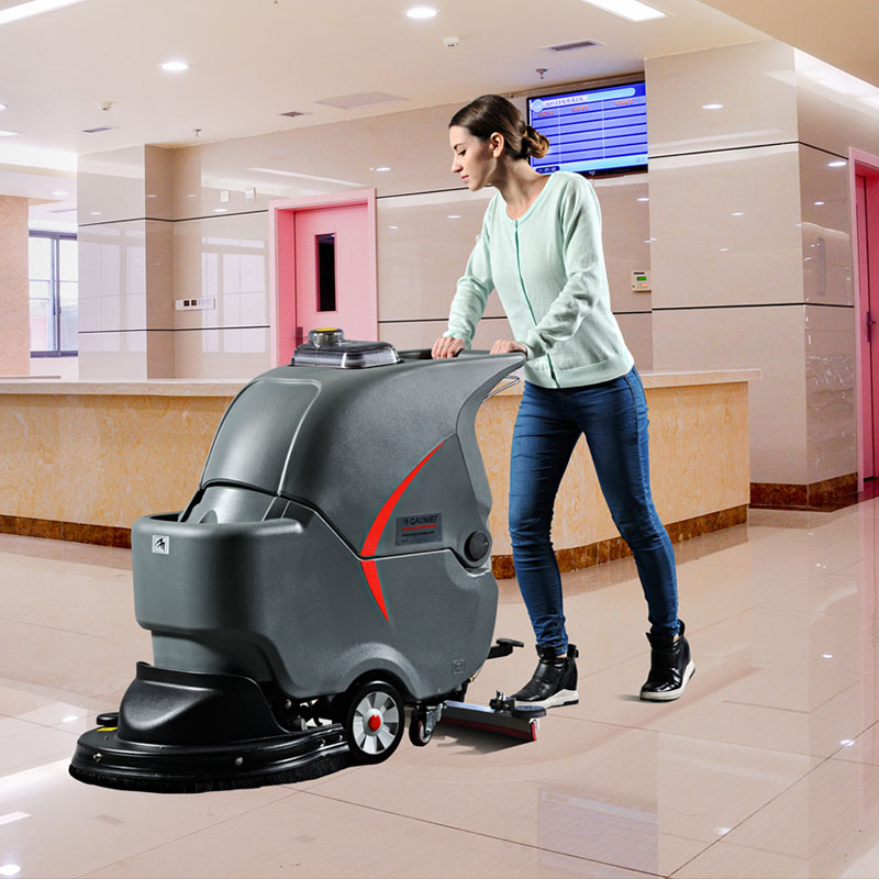 辦公大樓地面清潔用洗地機(jī)效果怎么樣？