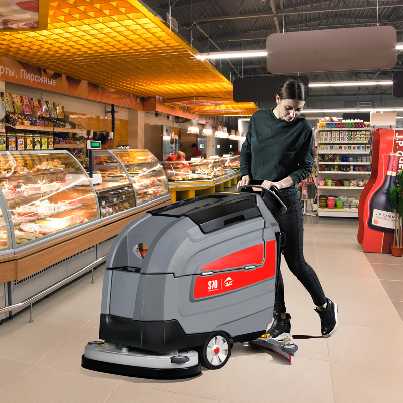 簡單分析使用洗地機(jī)清潔的好處