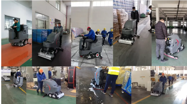 高美洗掃一體機(jī)，助力工廠地面高效清潔